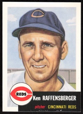 1991 Topps Archives 1953 #276 Ken Raffensberger   - FREE SHIPPING - Image 1 of 2