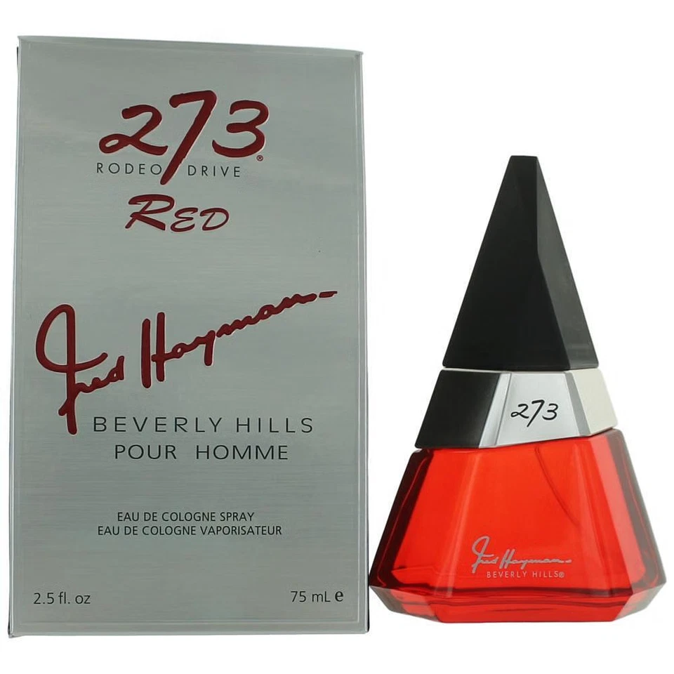 273 Red por Fred Hayman, eau de colonia en spray de 2,5 oz para hombre Foto 1 de 1