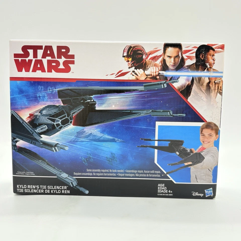Star Wars Force Awakens Película Kylo Ren’s TIE Silencer Space Disney Hasbro 2017 Foto 1 de 4