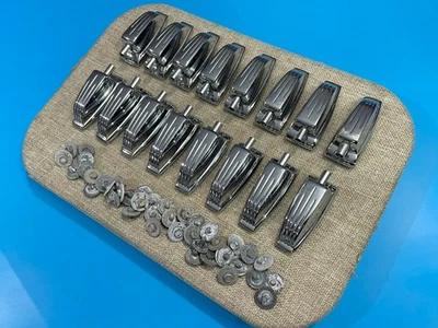 Ludwig 60s 70s Bass Drum Floor Tom Lug Set Grande Clásico Cromo Foto 1 de 4