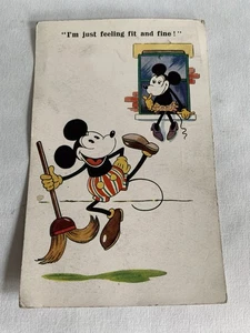 Disney Mickey And Minnie Mouse Postcard Postmarked 1932 - Picture 1 of 8