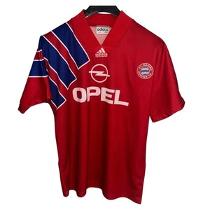 Bayern Munich Home Shirt 1991-1993 - Size M - Vintage Adidas Equipement - Imagen 1 de 11