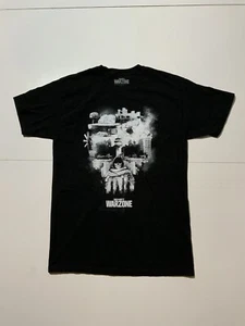 Call Of Duty Warzone Skull Video Game Official Burger Town Black T-Shirt Sz. M - Picture 1 of 7