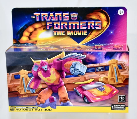 Hasbro Transformers the Movie Retro G1 Autobot Hot Rod Figure NEW! Cover