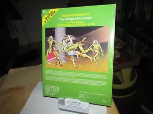 TSR AD&D MODULO T1 IL VILLAGGIO DI HOMMLET SIGILLATO TERMORETRAIBILE 9026 D&D GYGAX 1981 NUOVO - Foto 1 di 8