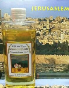 Anointing Oil Pure Cinnamon,Cassia,Myrrh Holy Sepulchre Jerusalem 250ml,8.45oz - Photo 1 sur 7