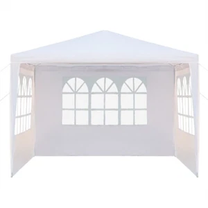 10''x10'' 3 Walls Waterproof Outdoor Tent Wedding Party Waterproof Sun Shade - Bild 1 von 7