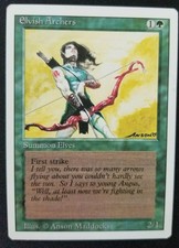 Elvish Archers x1 from Revised Edition (3rd) MTG Magic the Gathering Rare card