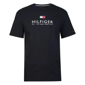 Tommy Hilfiger 78E9866 Para Hombre Camiseta Manga Corta Logo Estampado Camiseta Algodón S-XL - Imagen 1 de 9