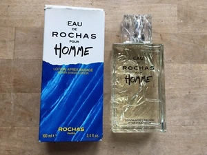 EAU DE ROCHAS pour Homme After Shave Lotion Vintage 100 ml - Bild 1 von 4