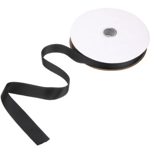 Flower Wrapping Ribbons Bouquet Ribbon Satin Ribbons Black Gift Ribbon - Picture 1 of 12
