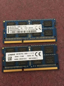 KINGSTON 16GB (2x8GB) 2Rx8 PC3L-12800S DDR3 SODIMM Laptop Memory RAM - Picture 1 of 1