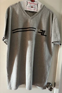 Vintage Ralph Lauren Polo Jeans Co Mens T Shirt Gray Short Sleeve Size XL - Picture 1 of 5