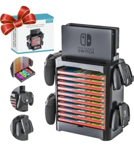 Skywin Game Storage Tower for Nintendo Switch - Game Disk Rack and Controller... - Picture 1 of 7