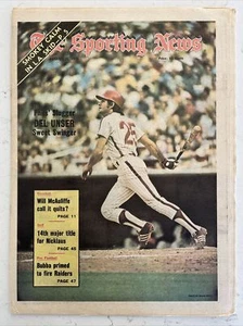 The Sporting News August 25, 1973 Del Unser Philadelphia Phillies (B179) - Picture 1 of 2