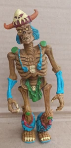 Modellino vintage anni 90 Mannix SKELETON FIGHTER WARRIOR Bootleg ko MOTU variante ARGENTINA - Foto 1 di 8