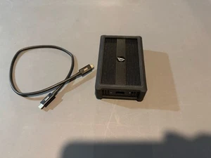 OWC Thunderbolt 3 10G Ethernet Network Adapter, includes Thunderbolt 4 Cable - Photo 1/3