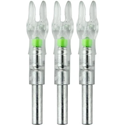 Nockturnal Green Lighted GT-Nock 3-Pack - Image 1 of 2