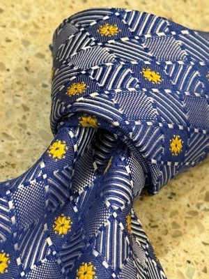 Christian Lacroix Foulard Tie Made in Italy , Hand Sewn 3 3/4” W 58”L - Image 1 of 4