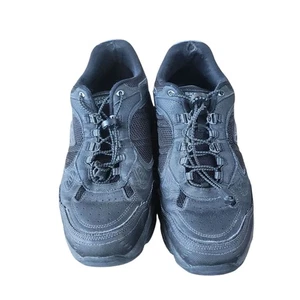 Skechers Sport Wide Fit Herren Schuhe 10,5 Schwarz Goodyear Sohle Memory Foam Sneaker - Bild 1 von 7