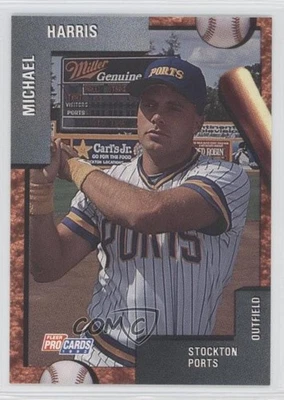 1992 Fleer ProCards Minor League Michael Harris #48 - Image 1 of 2