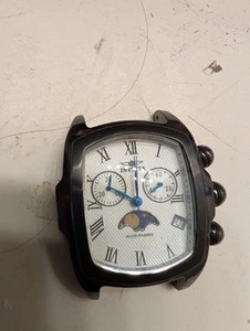invicta lupah black silver no band 19019 limited not working no moon phase - Picture 1 of 14