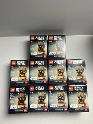 Lego Brickheadz Lote De 10 - Tusken Raider Star Wars 182 (40615) NOVO LACRADO - Imagem 1 de 4