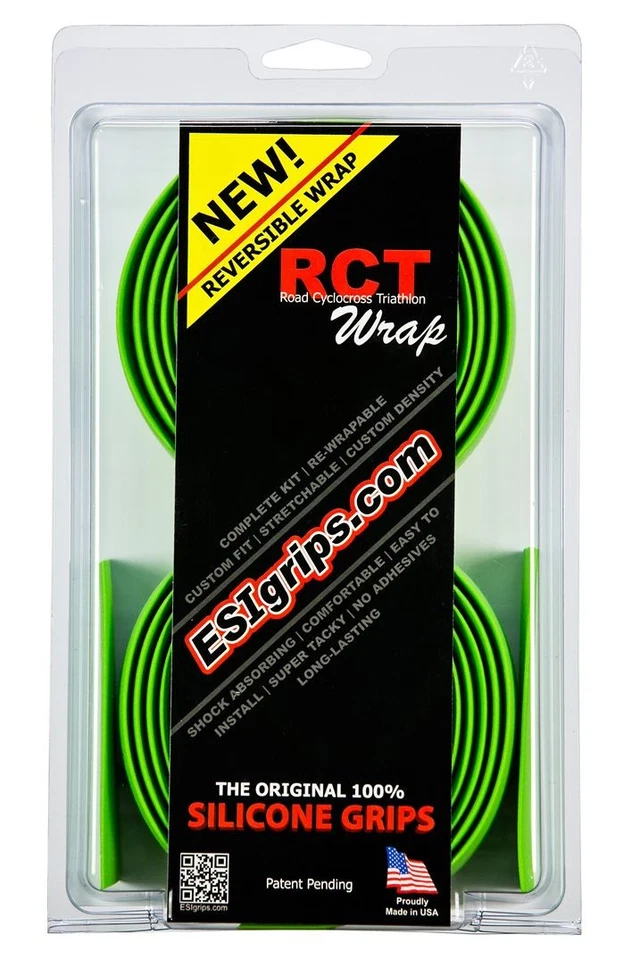ESI Silicone Road RCT Wrap Green One Size - Image 1 of 1