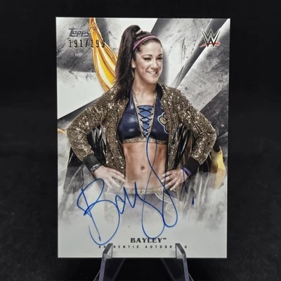 2019 Topps WWE BAYLEY On Card Auto /199 #A-BA - Image 1 of 2