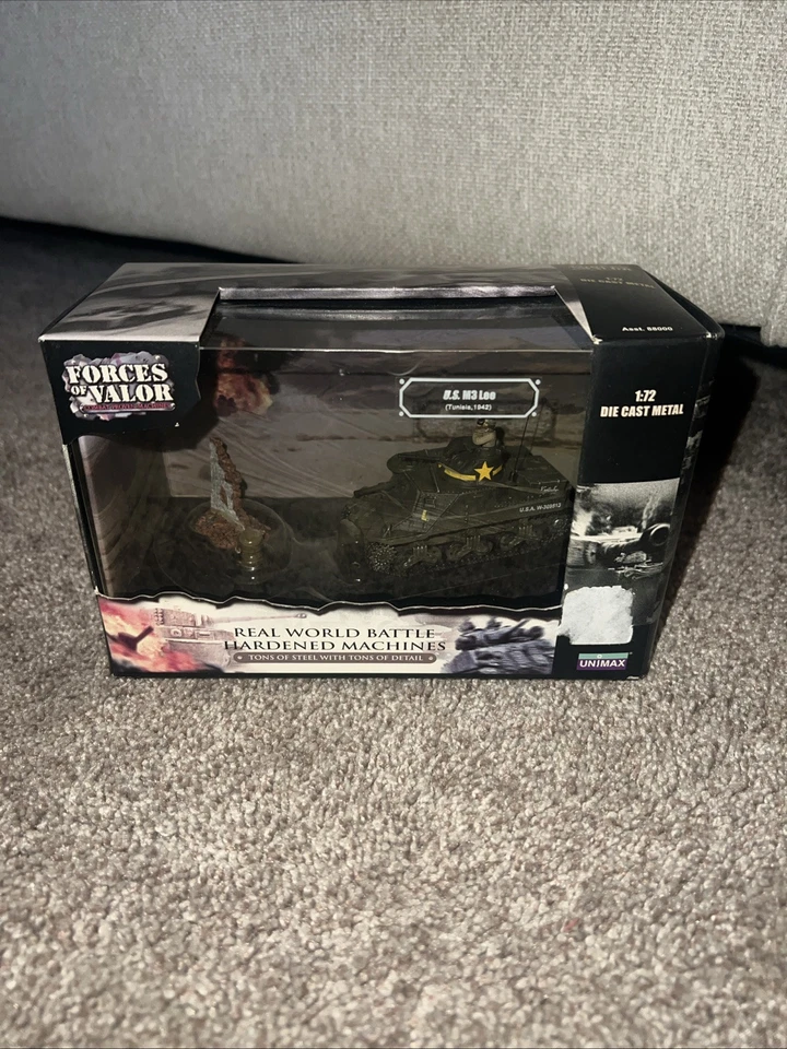 Unimax Forces Of Valor U.S. M3 Lee 1942 1/72 Diecast Set # 85211 unopened RARE - Image 1 of 2