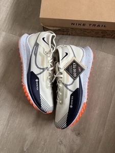 Nike Pegasus Trail 4 GTX Size UK 11 Sea Glass Orange Blue - Brand New 📦 - Picture 1 of 6