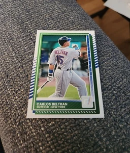 2025 Donruss Baseball Carlos Beltran #4 New York Mets - Picture 1 of 2