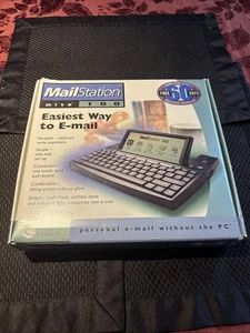 Vintage Cidco MailStation Mivo 100 sistema di posta personale portatile nero - nuovo - Foto 1 di 6