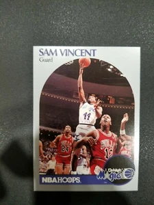 1990-91 Nba Hoops Sam Vincent 223 GEM MINT CONDITION RARE - Picture 1 of 2
