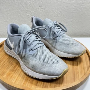 Nike Odyssey React 2 Running Shoes Sneakers Wmns 8 Flyknit Wolf Grey AH1016-002 - Picture 1 of 11