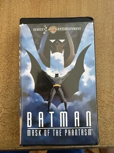 Batman Mask of the Phantasm VHS, 1994, Black Clamshell - Picture 1 of 3
