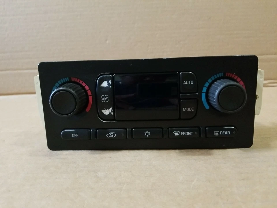 GMC ENVOY BRAVADA TRAILBLAZER BUICK 2002-2005 UNIDAD DE CONTROL DE CLIMA ORIGINAL 15085358 Foto 1 de 4