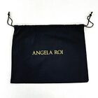 ANGELA ROI 13" x 17" Authentic Dustbag Logo Black Travel Dust Bag Cover
