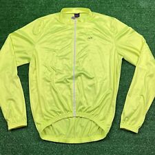 Vintage Giordana Cycling Jersey Neon Yellow Made in Italy Size XXL-6-54