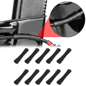 10pcs Bicycle Brake Cable Protector Housing Fixed Gear Rubber Protective Sleeve - Picture 1 of 13