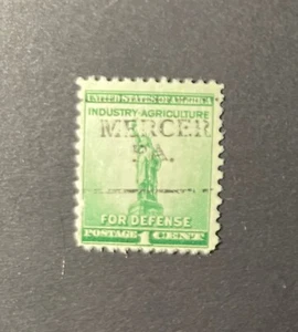 Mercer, Pennsylvania Type 701 Precancel - 1 cent Defense Issue US #899 - PA - Picture 1 of 1