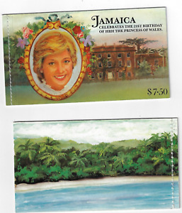 Jamaica SC# 541a-544a Royal Baby Booklet . MNH LADY DIANA & NOW KING CHARLES III