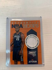 Al Jefferson 2013-14 Hoops Jersey Card #2