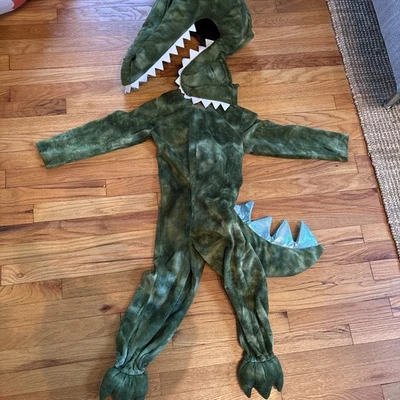 Костюм динозавра Pottery Barn 4-6 из двух частей для Хэллоуина - Изображение 1 из 3