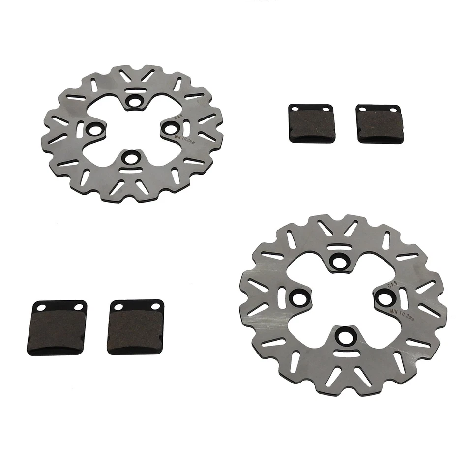 Discos y pastillas de freno delanteros deportivos Yamaha YFZ350 350 1990-2006 Banshee Foto 1 de 1