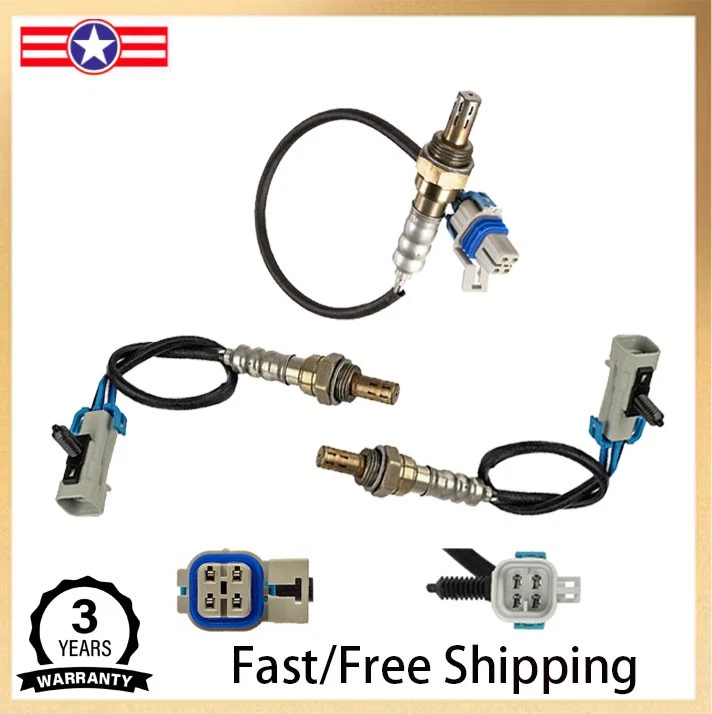 Sensor de oxígeno 3 piezas para Oldsmobile Aurora 2001-2003 Pontiac Bonneville 2004-2005 Foto 1 de 4