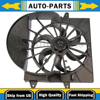 Conjunto de ventilador condensador aire acondicionado para Jeep Commander 2006 2007 2008 Foto 1 de 3