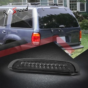 (FULL LED) Smoked 3rd Third Brake Light Rear Stop Lamp for 98-01 Ford Explorer - Picture 1 of 6