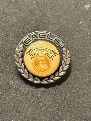 Marcador de golf St. Andrews Links 'New Course' 3/4" vástago de metal - Fife, Escocia Foto 1 de 2