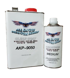 AKP - 9050 All Kandy's Wet Wet High Solid Clear Coat Gallon Kit